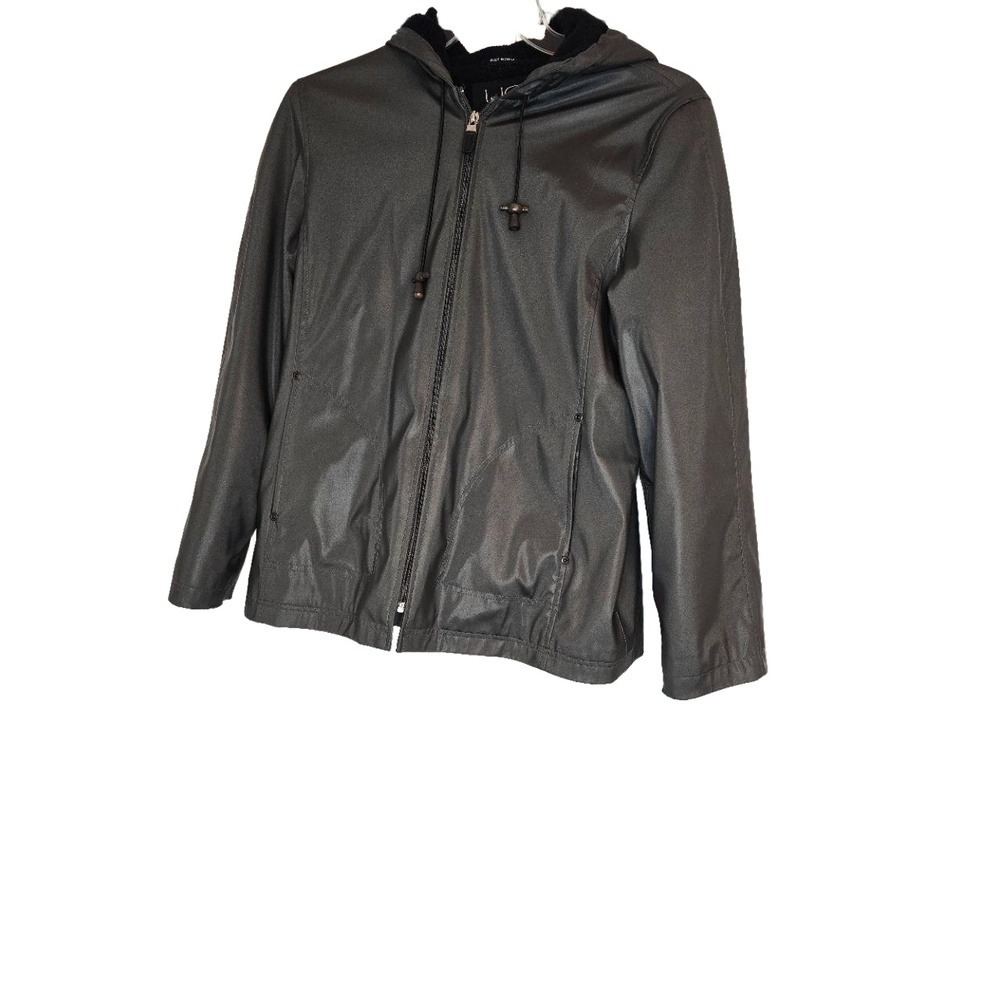 Utex Design Mens Hooded Jacket Zipper Front‎ Drawstring Medium